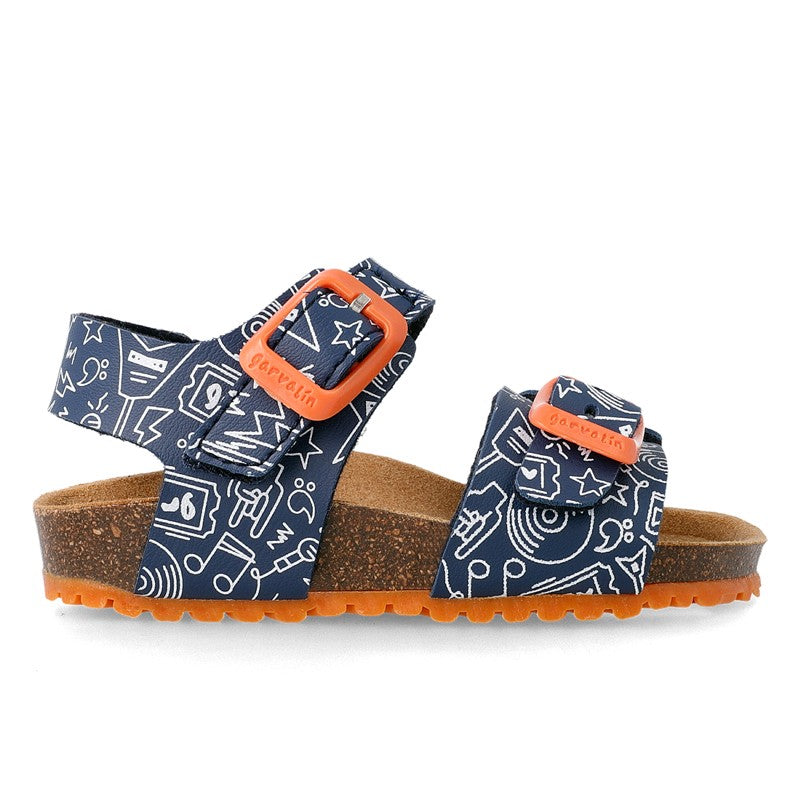 Garvalin 212661-A boys' sandals navy blue