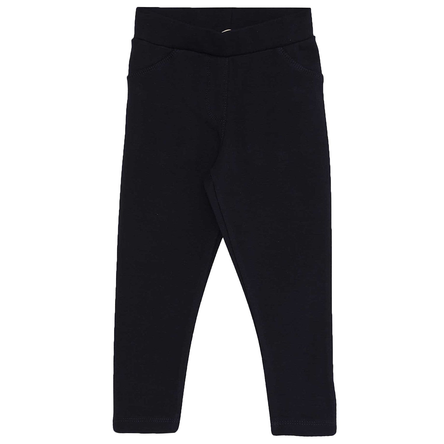 Cotton pants girl black 497-7624 GKMOD