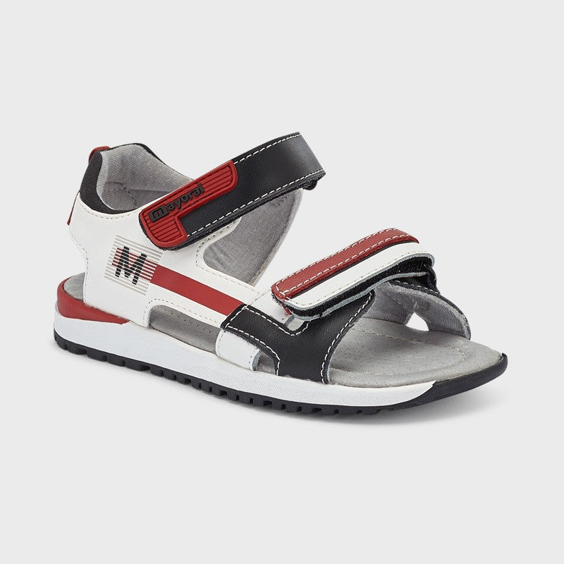 Mayoral 45315-52 Boy's Sandals White-Black