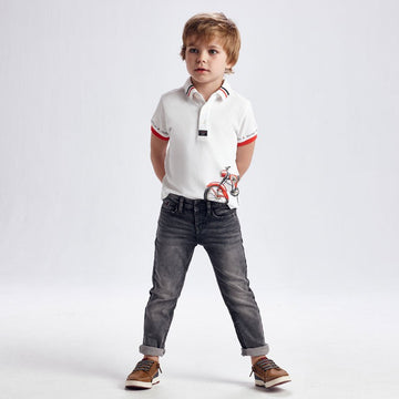 Mayoral Boys Jeans 3572-10 Gray
