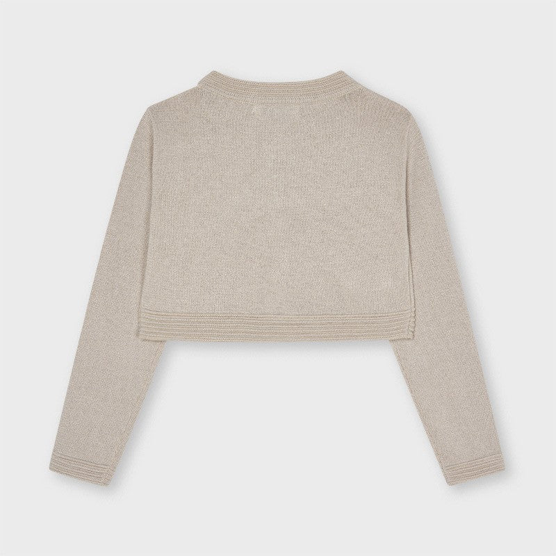Elegant sweater for girls Mayoral 321-69 Beige